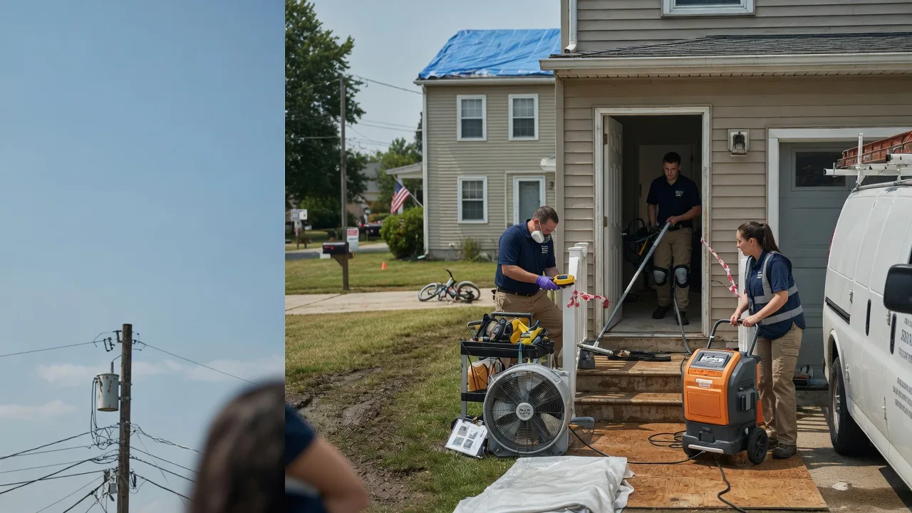 Water Damage Repair in Wonewoc, WI near me